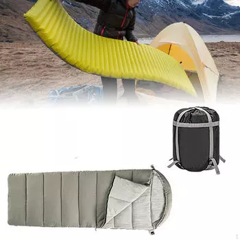 Конверт спальный мешок кемпинговый чехол для сна 86,6 дюйма x 31,5 оборудование Four Seasons для зелёный