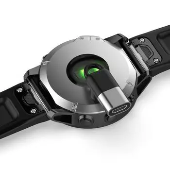 Конвертер для зарядки часов Venu 2/2s/3/3S/fenix 7/7x/5s/6/6X Smartwatches 90-градусный адаптер Type C/Micro Connector MICRO