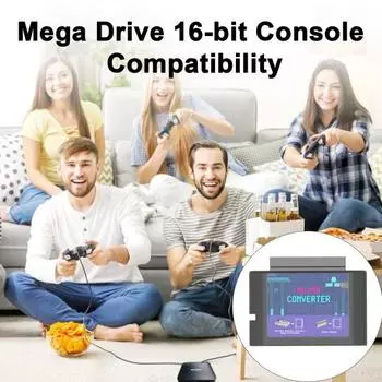 Конвертер игровых карт MS/MD Конвертер игровых видеокассет для системы Genesis Hyperdrive Master