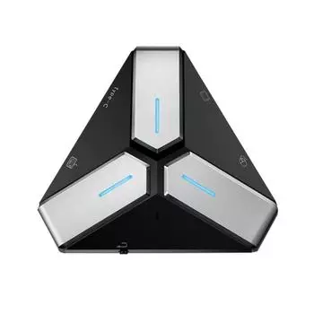 Конвертер клавиатуры и мыши для PS4/PS3/N-switch/Xbox One, адаптер контроллера клавиатуры для мыши USB 2.0 10.87*9.5*2.8cm чёрный/серебряный