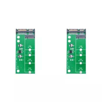 Конвертер M.2 NGFF B Key M2 SATA Riser для твердотельных накопителей M.2 SATA 2230–2280 (грюн) Делавэр