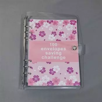 Конверты на 100 конвертов. Папка-переплет для 100 конвертов. Экономия денег. Набор бюджетных папок формата А5. Экономия денег для пары. серебряный