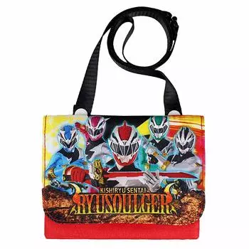 KoohaCreate Mobile Pocket Kishiryu Sentai Ryusoulger with Shoulder Strap Kids Pocket Pouch 085372