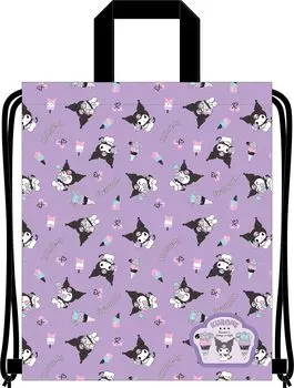 KoohaCreate Quilt Knapsack Clothes Clothes Kuromi 120868 [Спортивная сумка/Спортивная сумка/Школьная сумка/Школьная сумка]