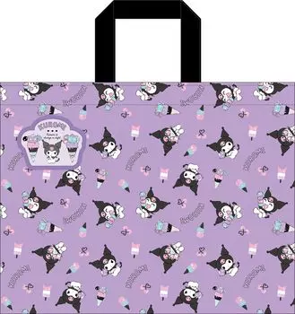 KoohaCreate Quilt Lesson Bag Одежда Одежда Ребенок Ребенок Kuromi 120714 [Сумка для инструментов/Сумка для инструментов/Сумка для спортзала/Сумка для спортзала/Школьная сумка/Школьная сумка]