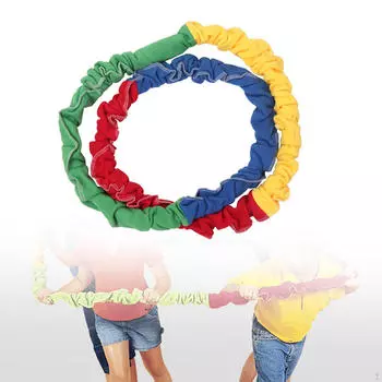 Кооперативная растяжка, динамическое движение, упражнение, опора, тренажерный зал, игрушка для раннего развития Circumference 2m