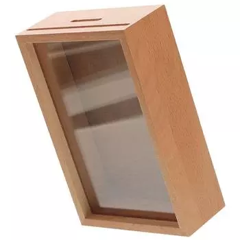 Копилка Бюджетная Черная Фоторамка Копилки Для Взрослых Деревянные Банки Для Денег Сберегательный Контейнер Фото