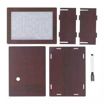 Копилка для денег с подсчетом монет, футляр для хранения наличных денег, деревянный орнамент для всего сельского хозяйства 1000 Dollars