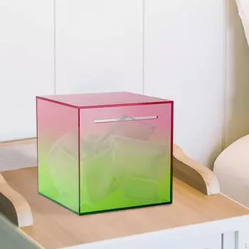 Копилка для денег, украшения для дома, банка для монет, большая емкость, многофункциональная экономия 12x12x12cm