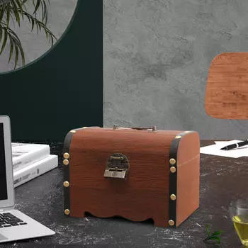 Копилка для хранения ювелирных изделий, деревенская шкатулка с сокровищами для детей, подарки на день рождения, дом M