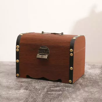 Копилка для хранения ювелирных изделий, деревенская шкатулка с сокровищами для детей, подарки на день рождения, дом L