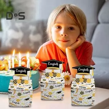 Копилка для подарков на выпускной 2025 года, подарочная коробка для подарков на выпускной, подарочная коробка для поздравлений с выпускным, сувениры на выпускной, украшения A