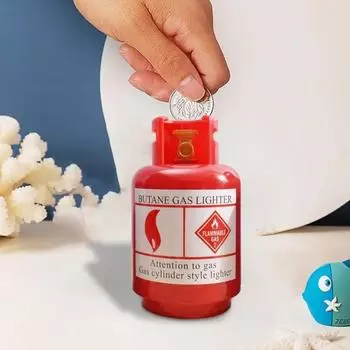 Копилка для сбережений наличных денег Мини-симулятор нефтяного резервуара Копилка для денег Банкноты Игрушка-копилка Сейф-банк Японская копилка