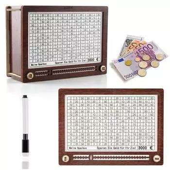 Копилка для взрослых и детей, деревянная копилка для мальчиков и девочек, копилка для взрослых со счетчиком, лучший подарок для друзей