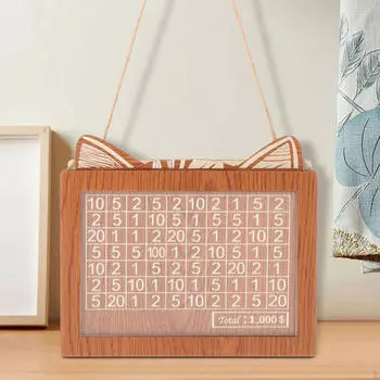 Копилка для взрослых со счетчиком для сбережений Can Stored 1000 USD