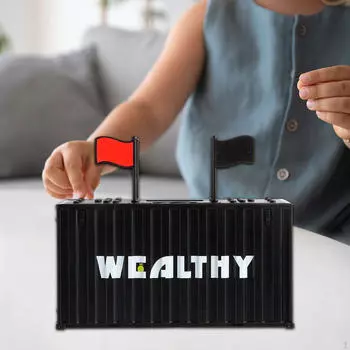 Копилка-копилка, креативная, прочная, образовательная, для экономии денег, цифровая подсчетная банка для денег Black Dollar