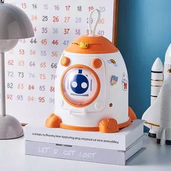 Копилка Мультяшная Копилка Ракета Копилка Большая Емкость Копилка