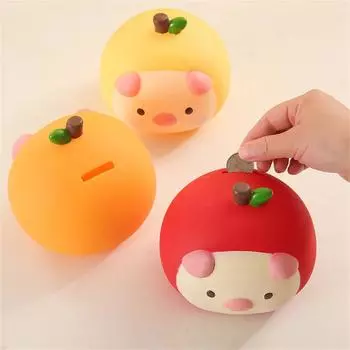 Копилка Практичная Большая емкость Гладкая Прочная и устойчивая к падениям Мультяшная модель Детская Финансовая Депозитная Ящик Копилка