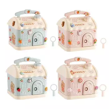 Копилка с наклейками своими руками, копилка для дома с ключевыми практичными подарками, изысканная копилка для дома для вечеринки, праздничный подарок