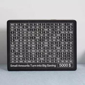 Копилка со счетчиком Cash Saver Wood Piggy Bank Saving для гостиной