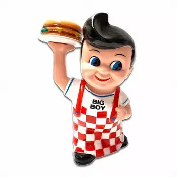 Копилка со стандартным персонажем из ресторана гамбургеров BIG Boy candy! ! МАЛЬЧИК! [Большой банк]