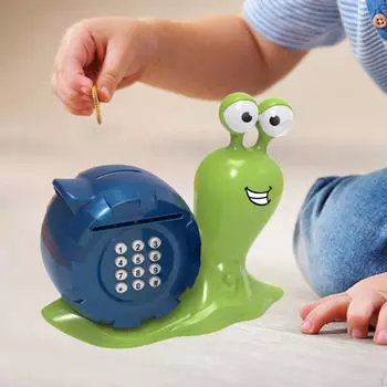 Копилка в виде животных, банка, детские фигурки на год, сувенирный подарок синий