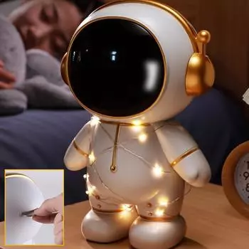 Копилки с подсветкой Копилка-копилка для космонавтов Небьющиеся детские деньги Копилка для монет Ящик для хранения астронавтов Подарки на день рождения