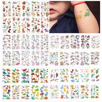 Копия персонажа Юджин, 1 набор единорогов + 2 единорога + 1 динозавр + 2 динозавра + лесные животные