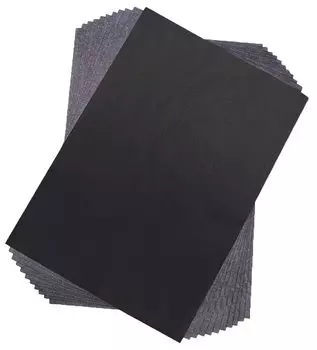 Копировальная бумага Tigre Amore, черная, формат А4, односторонняя копировальная бумага, набор из 100 шт.