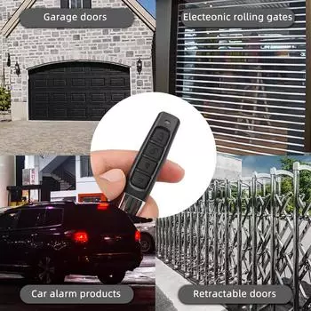 Копировальный аппарат 433,92 МГц пульт дистанционного управления универсальный гаражный ворота пульт дистанционного клонирования 433 МГц радиочастотный передатчик CHINA