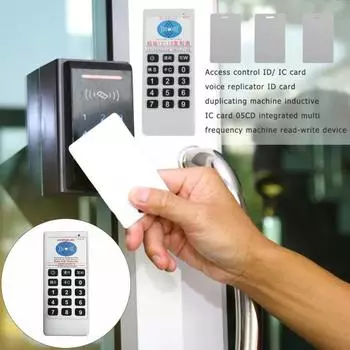 Копировальный аппарат для удостоверений личности с микросхемой, портативный считыватель RFID-меток, записывающее устройство 125 кГц - 13,56 МГц, система контроля доступа к двери, клонирование смарт-карт, устройство-дубликатор, инструмент