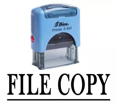 КОПИЯ ФАЙЛА Самоклеящаяся резиновая печать Офисная стационарная индивидуальная блестящая печать Impression Area 14 mm x 38 mm чёрный