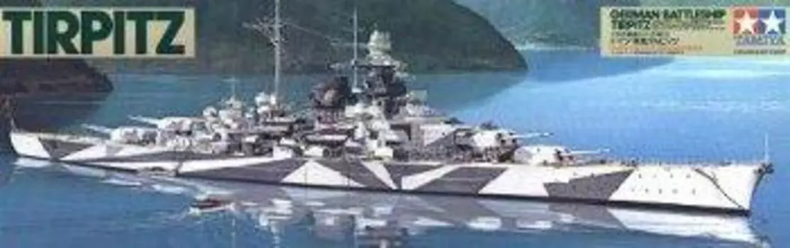 Корабль серии Tamiya Terpitz 1/350