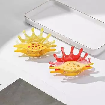 Коралловый океан заколка для волос с изображением животных уксусная кислота мультфильм акула заколка смешная ацетат животное коготь для волос девушка style6