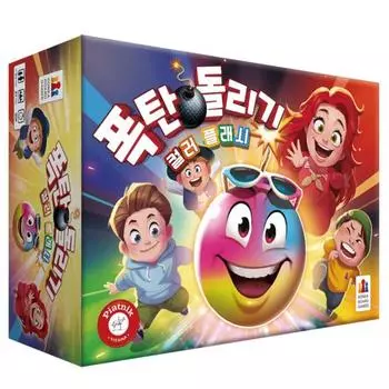 Korea Board Games Bomb Spin Color Flash, popular Korean game