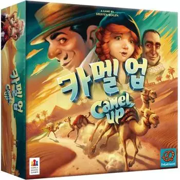 Korea Board Games Camel Up 2nd Edition, popular Korean game