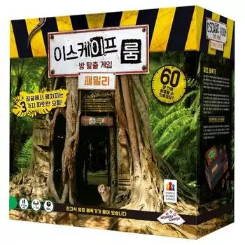 Корейские настольные игры Escape Room Family, популярная корейская игра