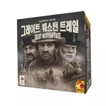 Korea Board Games Great Western Trail Board Game, popular Korean game