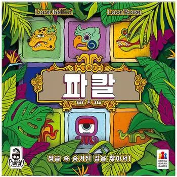 Корейские настольные игры Pakal настольная игра, разноцветная