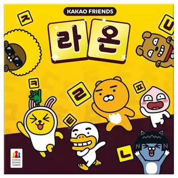 Корейские настольные игры Raon Kakao Friends настольная игра, разноцветная
