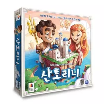 Корейские настольные игры Санторини, разноцветные
