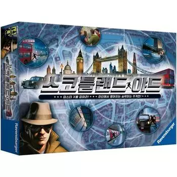 Настольные игры Кореи Скотланд-Ярд настольная игра, разноцветная