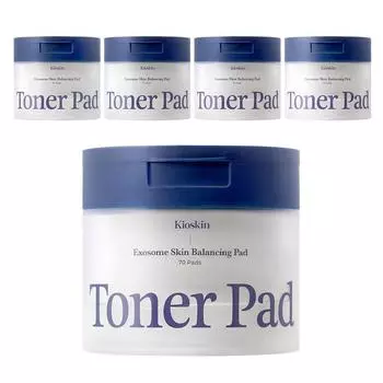 Korea s only exosome 7-day blemish removal pore pad, pore shrinking pore reduction blemish care, redness soothing moisture toner pad, 5 pieces