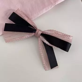 Korean accessories hair clip accessories for women girl bow kpop leading fashion trendy popular vintage Crab barrette new