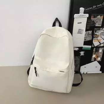 Korean Campus-style Backpack, Simple and Casual Computer Backpack, Trendy and Fashionable, Large-capacity Student Backpack 45cm*33cm*15cm