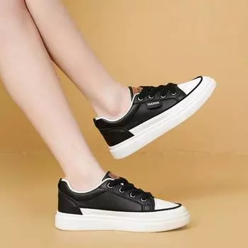 Korean Casual Sports Women s Shoes Athletic Sneakers New Arrival 2024 Trends Ladies Footwear Comfortable and Elegant 39 Walking 35