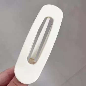 Korean Frosted Flat Hair Clips For Women Large MaHtte Hairpins Hairgrips Big Clip Bangs Barrettes Girls Hair Accessories