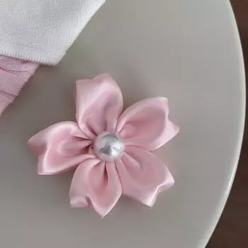 Korean hair accessories for girl women pin clip barrette fascinator crab Headdress flowers pearl leading fashion trendy new