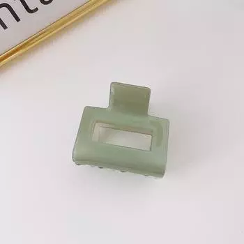 Korean Hair Clips for Women Claw Clip Elegant Candy Colors Square Hollow Crab for Hair Girls Hair Accessories Hair Barrettes New