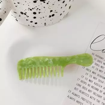 Korean Hair Clips for Women Personality Comb Acetate Hair Clip Colorful 8cm Girls Hair Barrettes Hair Accessories New